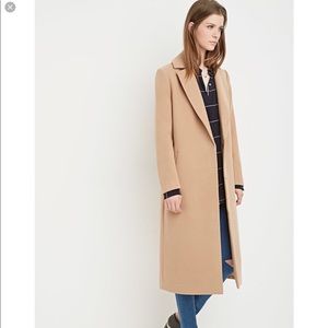 Long beige Mohair Jacket